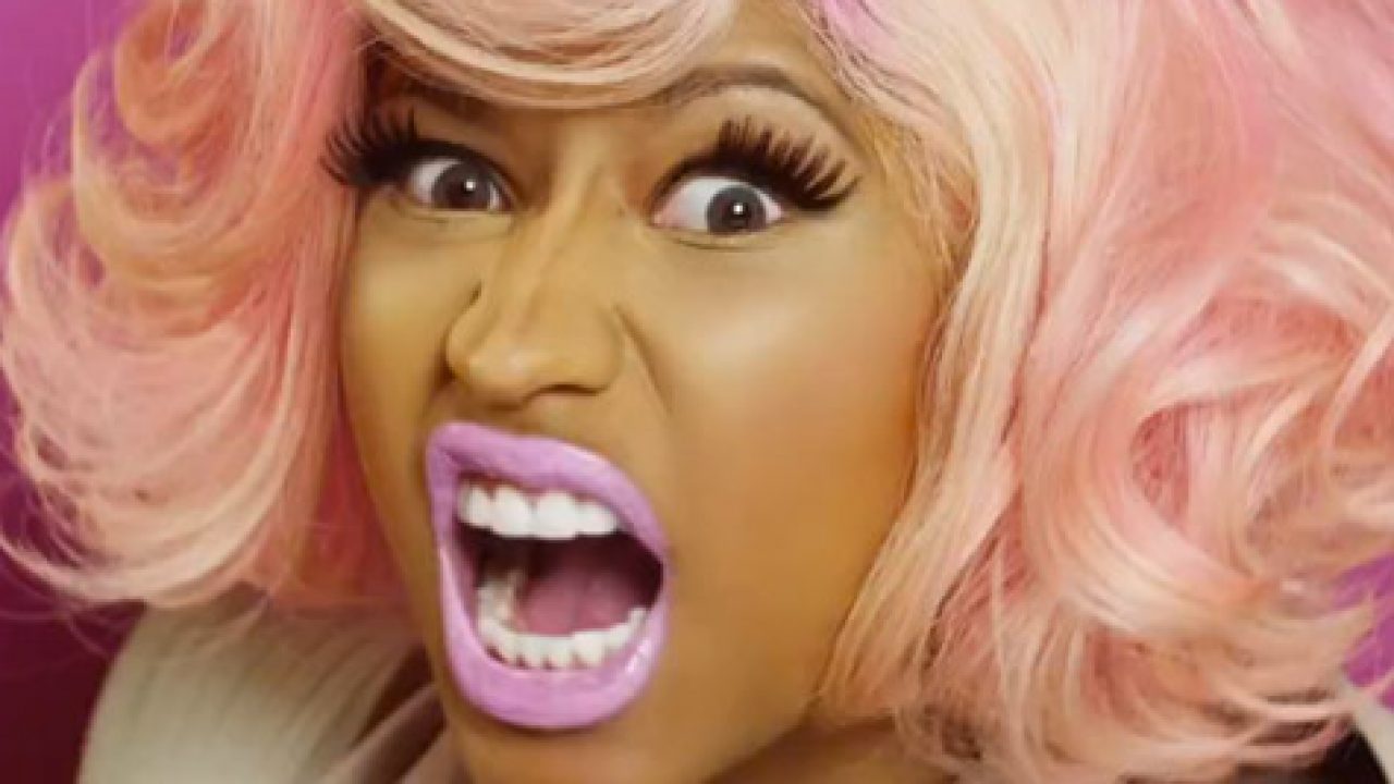 Watch: Nicki Minaj Catches Jungle Fever At 'Versace For H&M' - That Grape  Juice