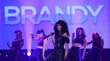 Hot Shots: Brandy Blazes The Stage At MDA Show