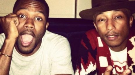 Hot Shot: Frank Ocean Poses With "Brother" Pharrell Williams