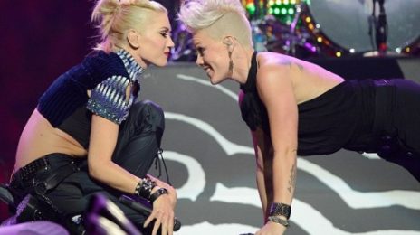Watch: No Doubt & Pink Perform 'Just A Girl' At iHeartRadio Festival 2012