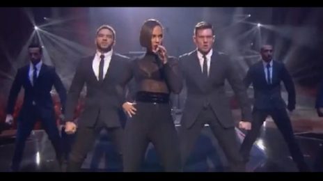 Watch: Alicia Keys Performs 'A New Day / Girl On Fire' At MTV EMA's 2012