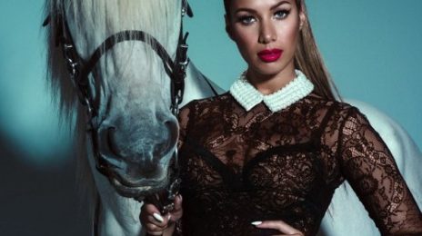 Hot Shots: Leona Lewis Horses Around In 'Look Magazine'