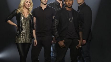 'The Voice': Usher & Shakira Pose It Up In New Promo