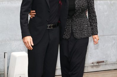 Hot Shots: Janet Jackson-Al Mana Poses With Husband At Armani Show