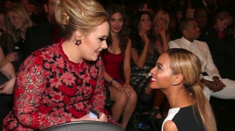 Adele Continues To Praise Beyonce In Backstage Grammy Speech