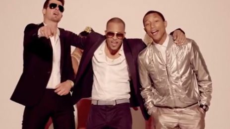New Video:  Robin Thicke ft. T.I. & Pharrell - 'Blurred Lines' (NSFW)