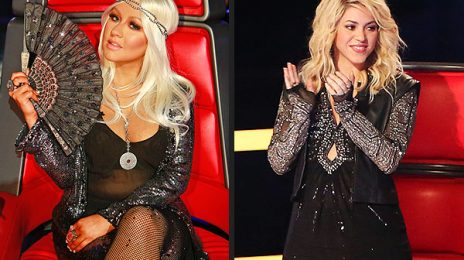 Christina Aguilera To Return To "The Voice" With Hefty Pay Raise As Shakira Exits