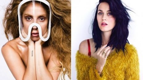 Lady GaGa & Katy Perry Tweet Each Other About New Singles