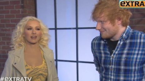 Watch: Christina Aguilera Talks Working With Ed Sheeran On 'The Voice'