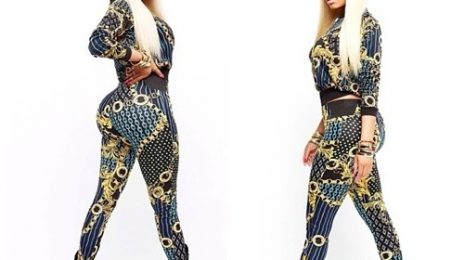 Hot Shots:  Nicki Minaj Models K-Mart Collection