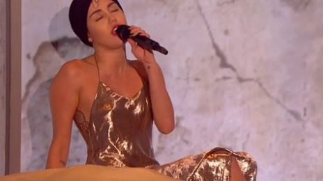Miley Cyrus Rocks 'X Factor UK' With 'Wrecking Ball'