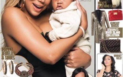 Tamar Braxton & Baby Logan Beam For 'Black Woman Style Report'