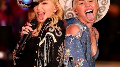 Watch:  Miley Cyrus & Madonna Duet With 'Don't Tell Me' On MTV 'Unplugged'