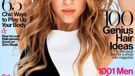 Shakira Covers Glamour / Talks Working With Rihanna
