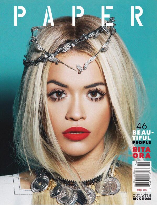 Rita Ora Covers Paper Magazine's 'Beautiful People Issue' - That Grape ...