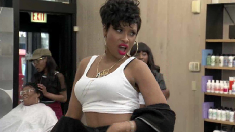 Behind the Scenes:  Jennifer Hudson "Walks It Out" On Set of New Music Video