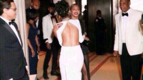 Caption This: Beyonce Embraces Rihanna At MET Gala