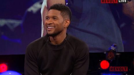 Usher Visits Revolt TV / Talks 'Good Kisser', New Chris Brown Collabo, & Michael Jackson