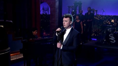 Watch: Sam Smith Performs 'Stay With Me' On 'Letterman'