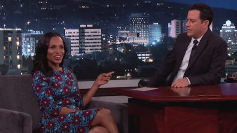 Kerry Washington Visits 'Kimmel'/ Talks 'Scandal' Season 4 & Baby Daughter