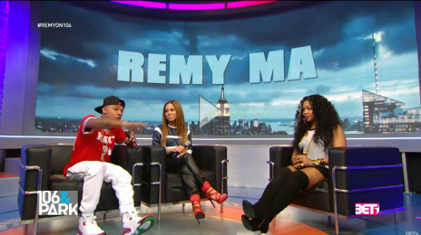 Must See: Remy Ma Visits '106 & Park' / Celebrates Career With Fans