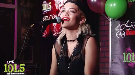 Watch: Rita Ora Performs 'Black Widow' At Live 101.5 Phoenix 