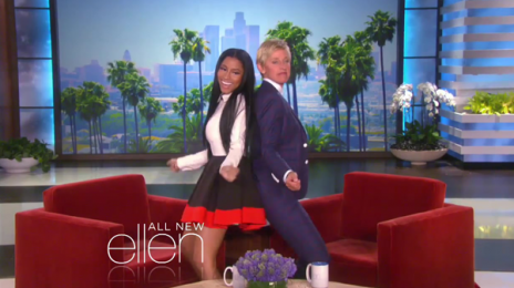Watch: Nicki Minaj Teases 'Ellen' Appearance As 'Anaconda' Goes Gold