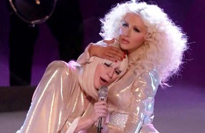 'Cheek To Cheek': 'Vanity Fair' Compares  Lady GaGa To Christina Aguilera 