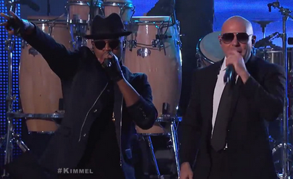 Watch: Pitbull & Ne-Yo Perform 'Time Of Our Lives' On 'Kimmel'