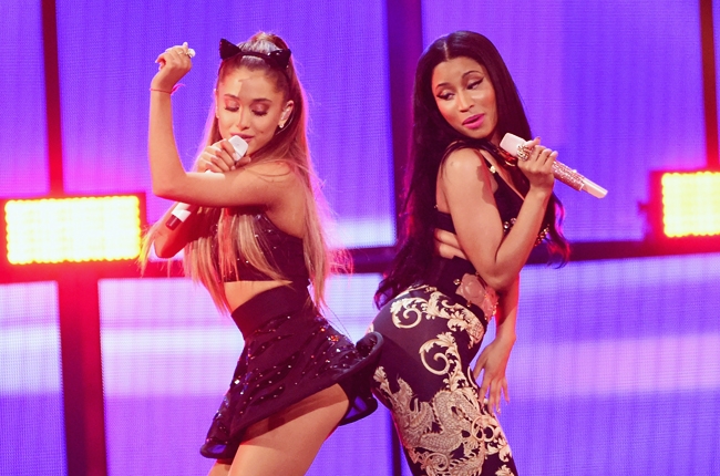 Ariana Grande Records New Song For Nicki Minajs The