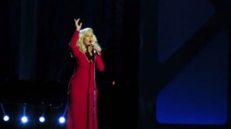 Watch: Christina Aguilera Belts 'Beautiful' In First Live Performance Since Birth of Summer Rain