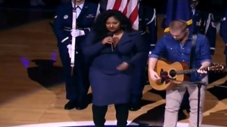 Must See: Jazmine Sullivan Soars With 'US National Anthem' At NBA Game