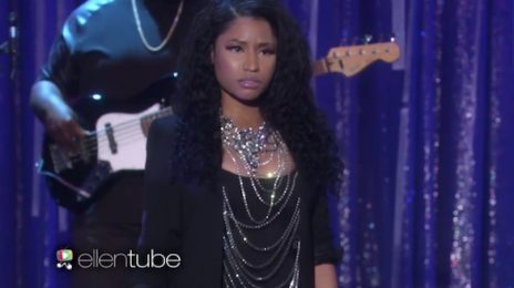 Watch: Nicki Minaj Gives Emotional Performance Of 'Bed Of Lies' On 'Ellen'