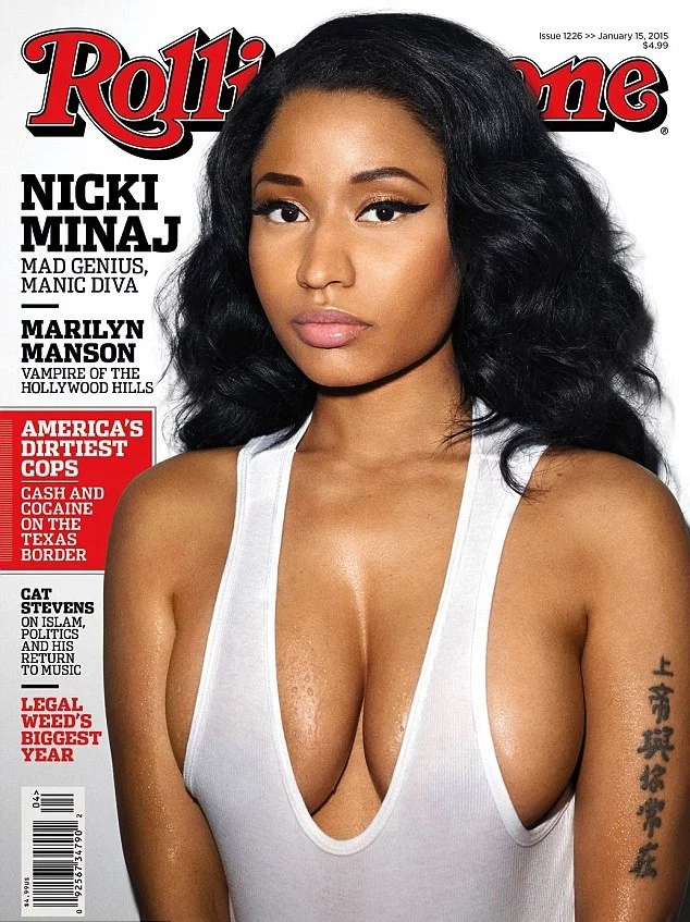 Pinky Xxx Nicki Minaj - Nicki Minaj Covers 'Rolling Stone' / Reveals She Had An Abortion - That  Grape Juice