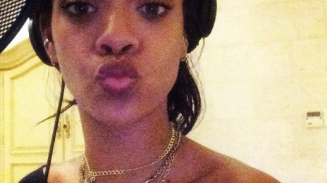 Hot Shot: Rihanna Returns To The Studio