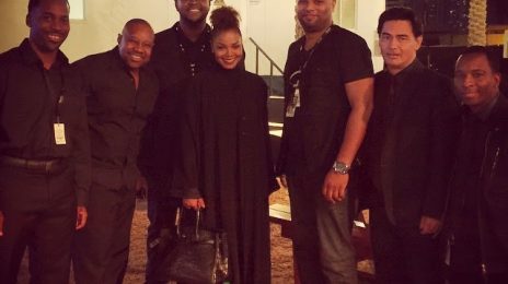 Hot Shots: Janet Jackson Surfaces In Dubai / Supports Brother's Show