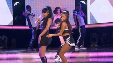 Watch:  Ariana Grande Teams With Nicki Minaj For Amazing 2015 NBA All Star Game Halftime Show *Updated In HD*