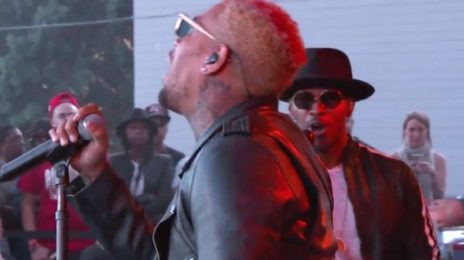 Jamie Foxx Visits Kimmel / Dishes On New Album 'Hollywood' & Performs With Chris Brown