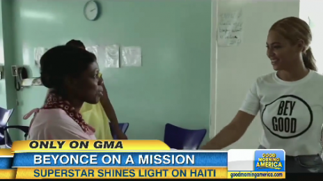 Watch: Beyonce Visits Children's Hospital In Haiti