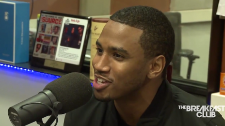 Trey Songz Stops By 'The Breakfast Club' / Plugs New LP & Addresses Gay Rumors