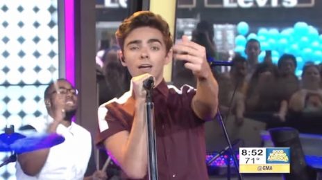 Watch: Nathan Sykes Rocks 'GMA' With 'Kiss Me Quick'