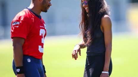 Happy Family: Ciara & Baby Future Support Russell Wilson At NFL Camp