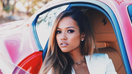 Karrueche Tran Confronted By Anti-Racism Protesters In London