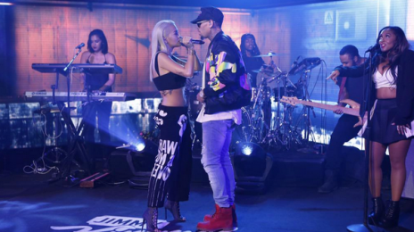 Watch: Rita Ora & Chris Brown Perform 'Body On Me' Live On 'Kimmel'