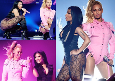 Beyonce Honours Nicki Minaj With Prince Cover