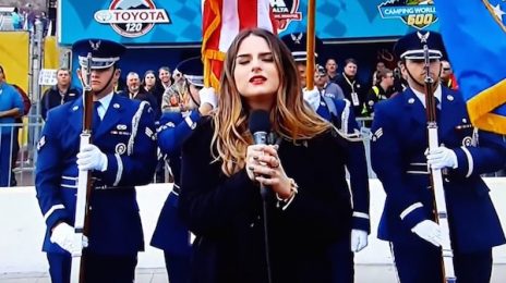 Brave: JoJo Belts US National Anthem Following Father's Passing