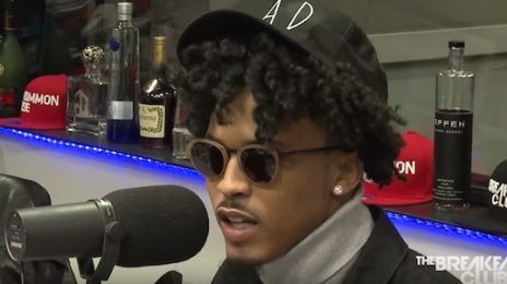 August Alsina Visits 'The Breakfast Club' / Defends Def Jam Diss