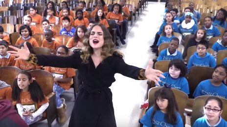 Amazing: JoJo Belts 'Say Love' With Fifth Grade Children's Choir
