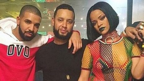 Hot Shot: Rihanna Shoots 'Work' Video With Drake