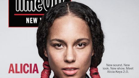 Alicia Keys Covers 'Time Out' Magazine Make-Up-Free